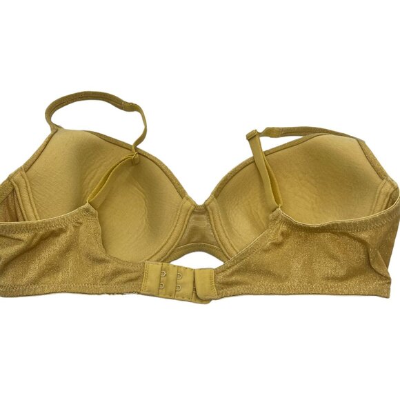 Body by Victoria's Secret Vintage Women's Shaping Bra Sparkly Gold 34C - Picture 4 of 6